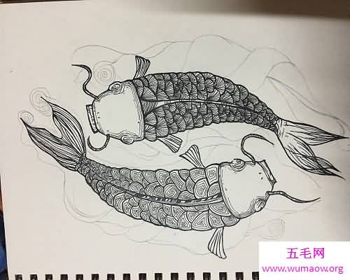 简约而不简单的黑白画