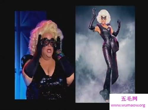 神奇的变装皇后 看了之后保证让你叹为观止
