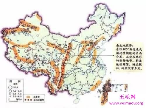 中国四大地震带形成的原因，分别集中在哪些地方