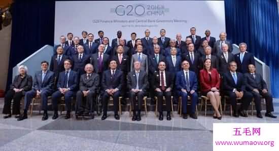 g20成员国，这20个国家的经济发展占全世界的百分之85以上