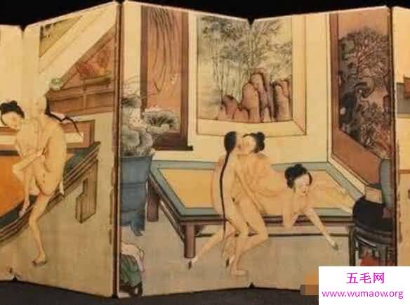 房中术素女经秘戏图本，我国古代性文化的鼻祖(图)