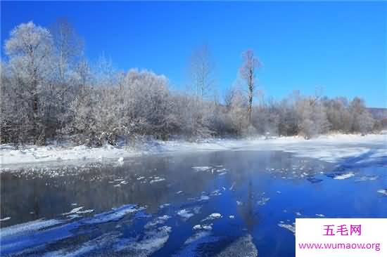 中国最冷的地方，根河零下58摄氏度的河水不会结冰