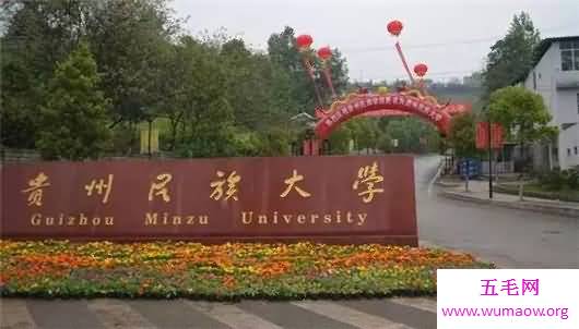 贵州大学排名，哪个大学比较好