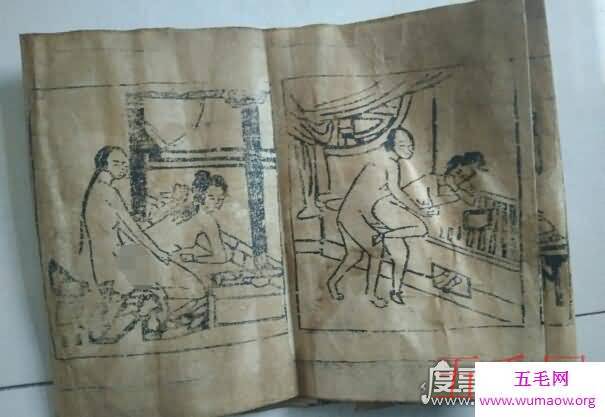 中国最早的春画：嫁妆画(女子出嫁时必须要的陪嫁物品)