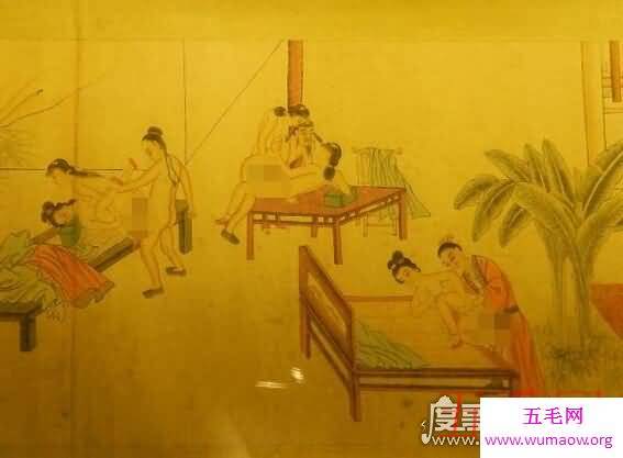 中国最早的春画：嫁妆画(女子出嫁时必须要的陪嫁物品)