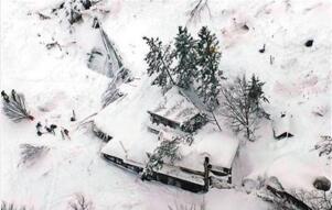 意大利地震引雪崩致35人被埋死亡(现实好莱坞灾难大片)