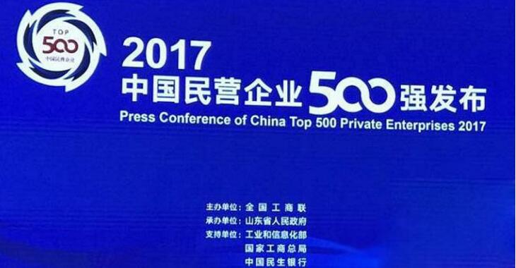 2017年中国民营企业500强排行榜，2017民营企业500强名单(完整版)