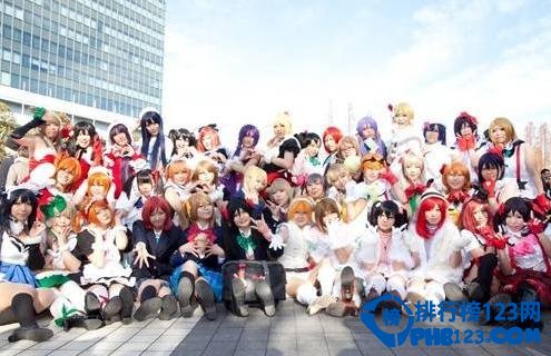 2014日本动漫cosplay人物排行榜