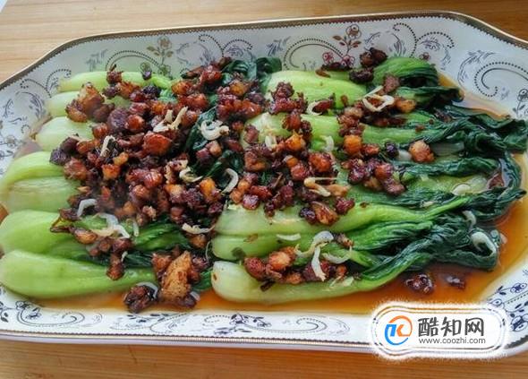 肉末烧油菜怎么做