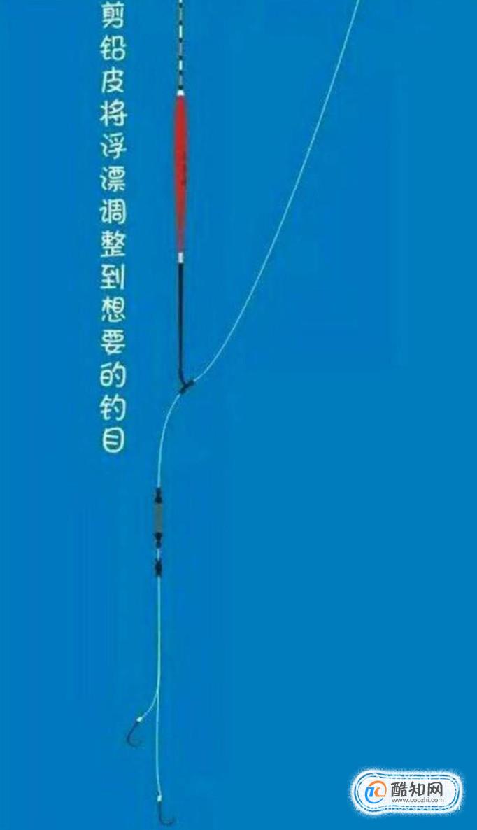 初学钓鱼怎样调浮漂