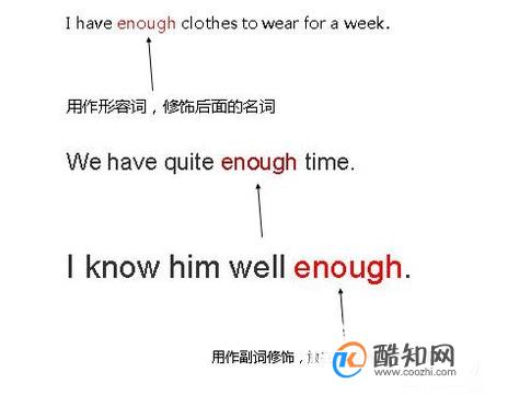 如何使用enough？