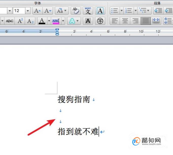 word文档里向下的箭头是什么 软回车替换