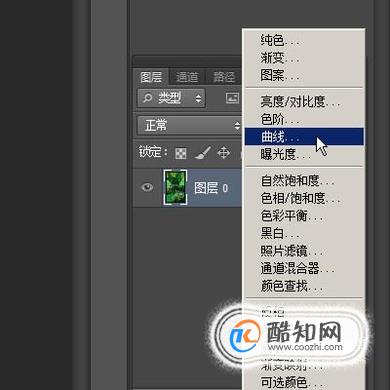 PS图像调整中的曲线与图层面板的曲线有什么区别