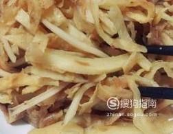 土豆丝炒饼如何做