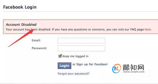 facebook账号被禁用怎么办