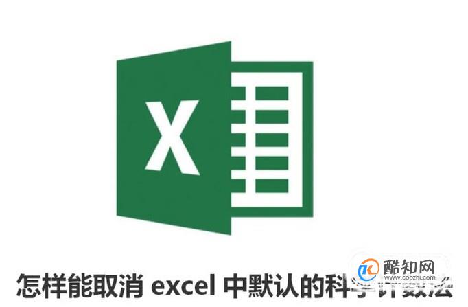 怎样能取消excel中默认的科学计数法