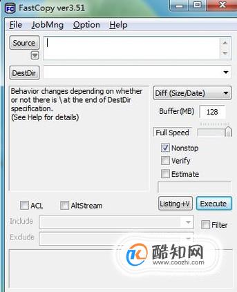 如何使用FastCopy进行快速文件复制