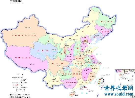 揭秘中国领土面积 真实情况比960万平方公里要多得多