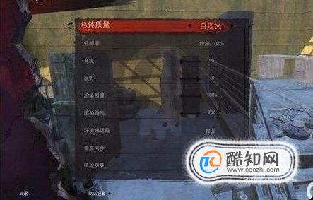 h1z1画面怎么设置