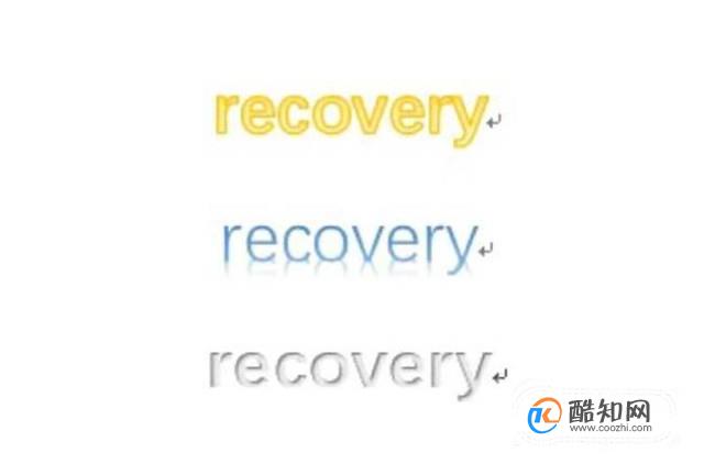 Recovery中文翻译