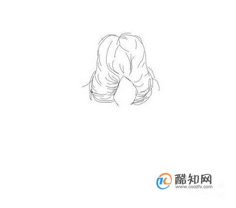 Q版人物小女孩背影如何画