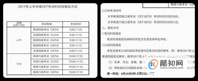 大学英语四六级口语怎么报名？