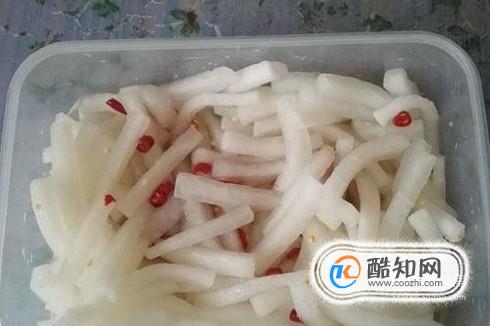 酸萝卜条的家庭制作方法