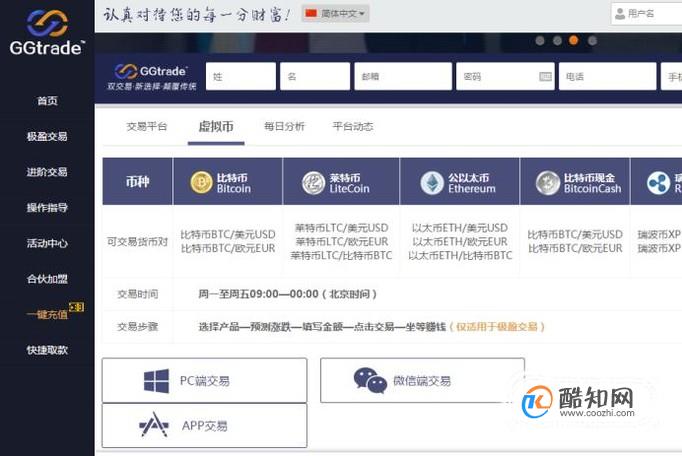 怎么在巨石ggtrade交易虚拟币