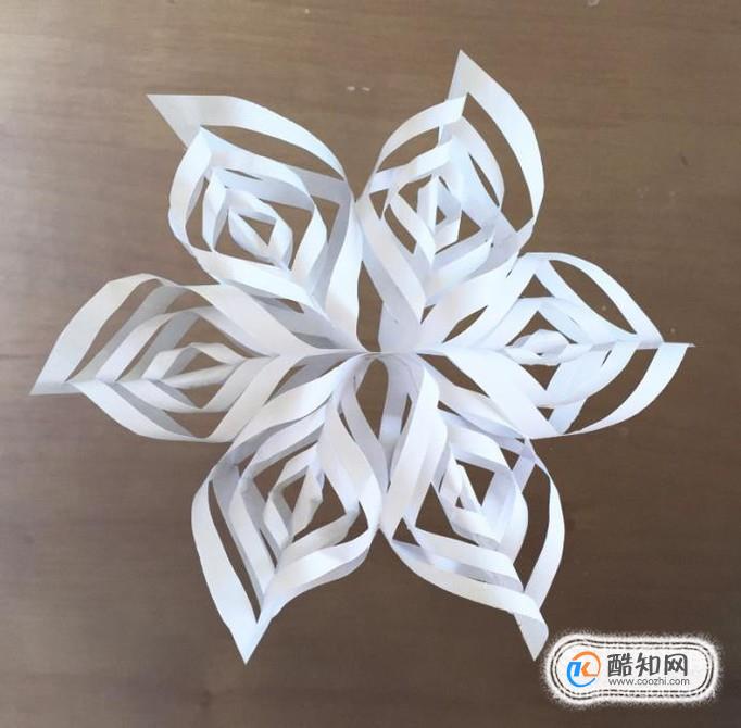 怎样自制3D立体雪花