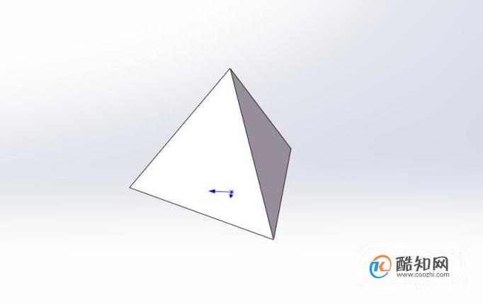Solidworks如何绘制等边三角体