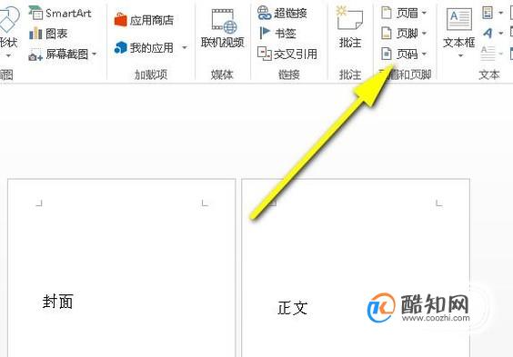 怎样为一个文档添加两种页码