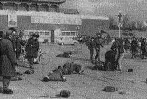 94年建国门事件又称田明建事件，建国门前枪杀17人