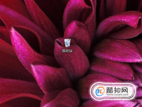 电脑桌面上的回收站图标消失了，怎么恢复啊