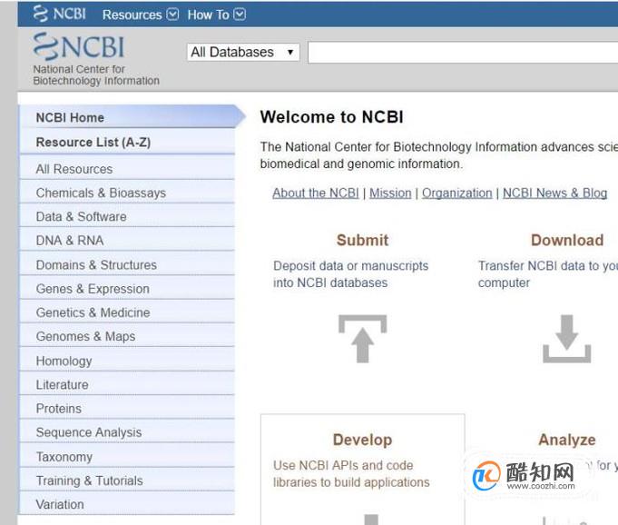 怎样使用NCBI搜索并下载基因序列