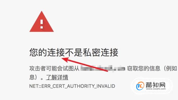 谷歌浏览器提示您的连接不是私密连接怎样解决