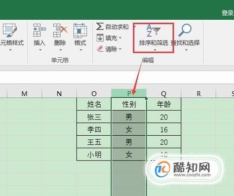 怎样使用Excel表格筛选数据
