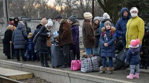 乌克兰东部顿巴斯地区超过4万人撤入俄罗斯境内